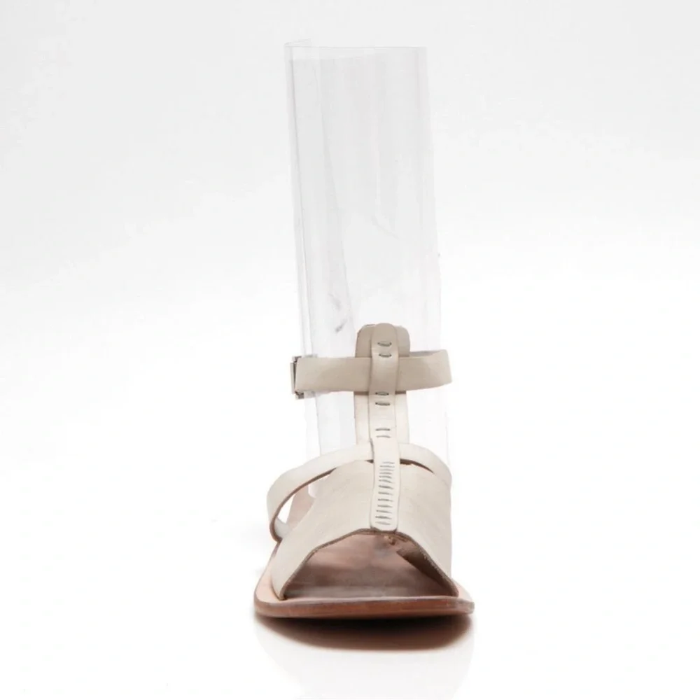 Free People Long Weekend Sandals - Off White